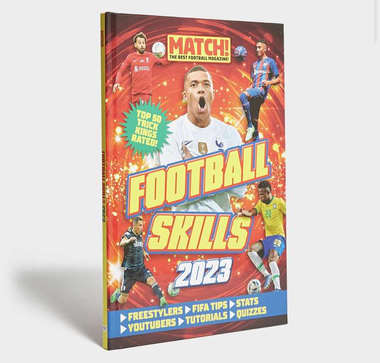 Official Team Football 2023 Annuals £2 Free Click & Collect @ JD Sports