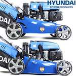 Hyundai 17"/42cm 139cc Electric-Start Self-Propelled Petrol Lawnmower with 3 Year Warranty