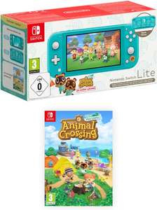 Nintendo Switch Lite Animal Crossing New Horizons Timmy & Tommy Aloha Edition (console + digital game) sold by Shopto using code via app
