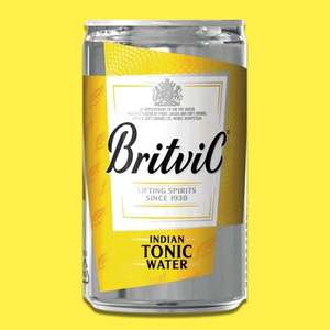 24 x Britvic Indian Tonic Water 150ml Miniature Cans - £3.99 (Minimum order £20) @ Discount Dragon