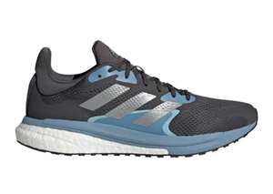 Adidas Mens Solar Charge Running Shoes (Grey/Blue) W/Code