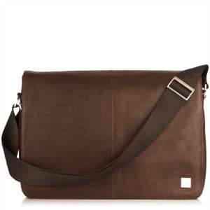 BUNGO Leather Laptop Messenger Bag - 15.6" £119.60 / £107.64 with code + £4.95 at Knomo