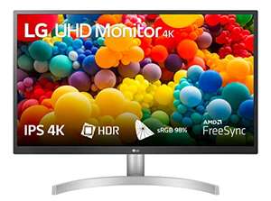 LG 27UL500P Monitor 27" UltraHD 4K LED IPS HDR 10, 3840x2160, 5ms, AMD FreeSync 60Hz