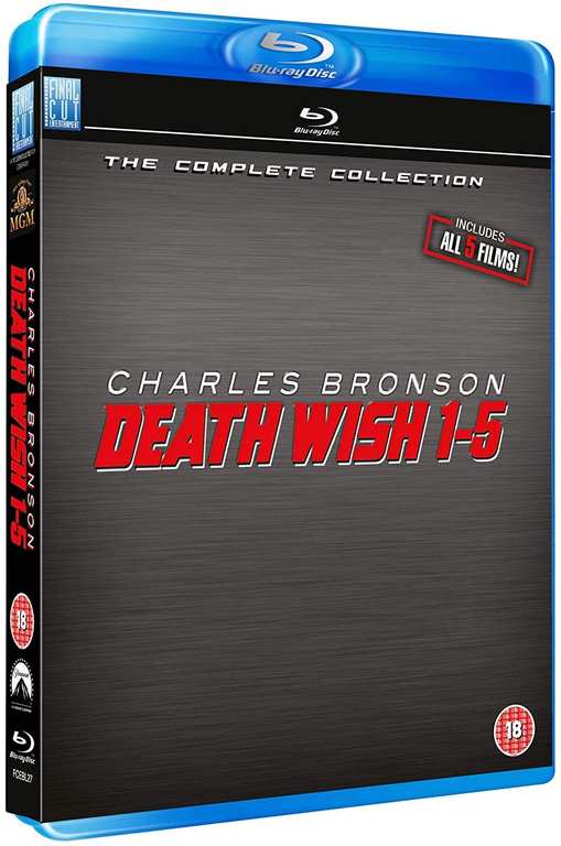 Death Wish Collection (1 - 5) - Blu-ray Set