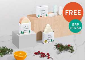 Get a FREE Festive Soap & Soak Set - Just pay postage