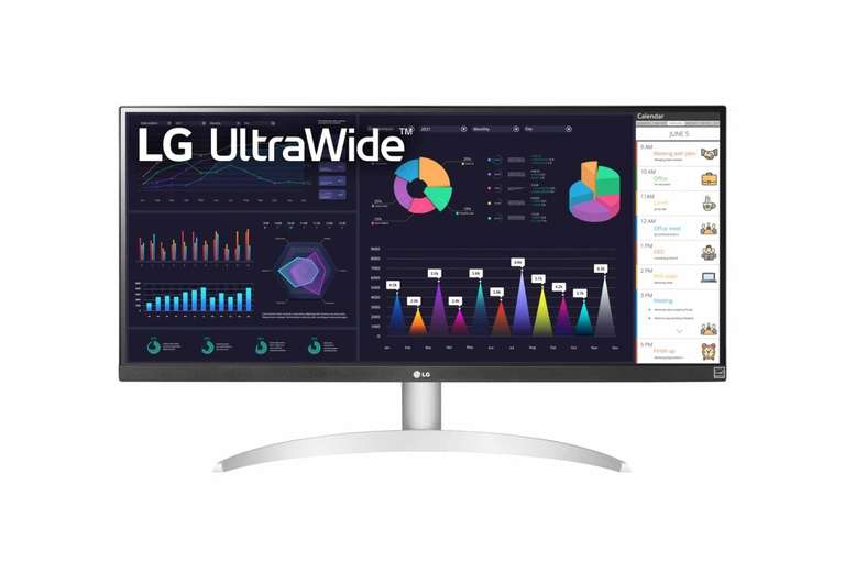 LG 29WQ600-W 29'' 21:9 UltraWide Full HD IPS Monitor with AMD FreeSync £109.98 at LG Electronics