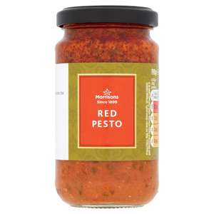 Morrisons Red Pesto 190 g (Pack of 6) - £6.21 S&S