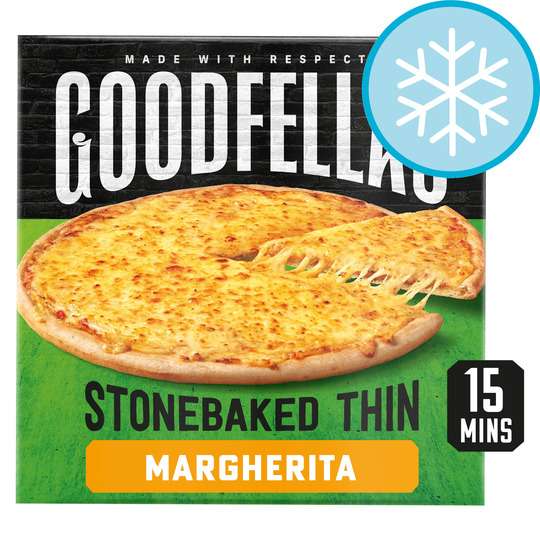 Goodfellas Stone Baked Thin Pepperoni / Margerita Pizza 332G - Clubcard price