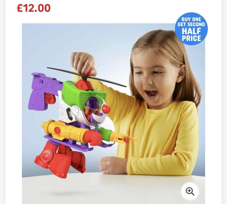 Buy one get one half price on imaginext (some already reduced) - Free C&C At Limited Stores