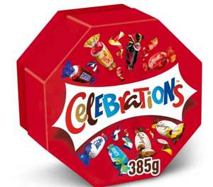 Celebrations 385g gift box instore Speke