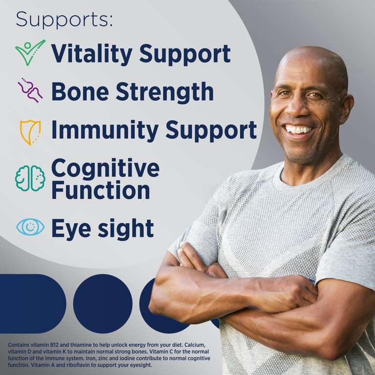 Centrum Age Centrum Advance 50+ Tablets Multivitamin & Mineral Supplements £4.39 at ...