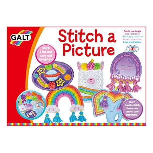 Galt Toys, Stitch a Picture £8.60 delivered at Amazon