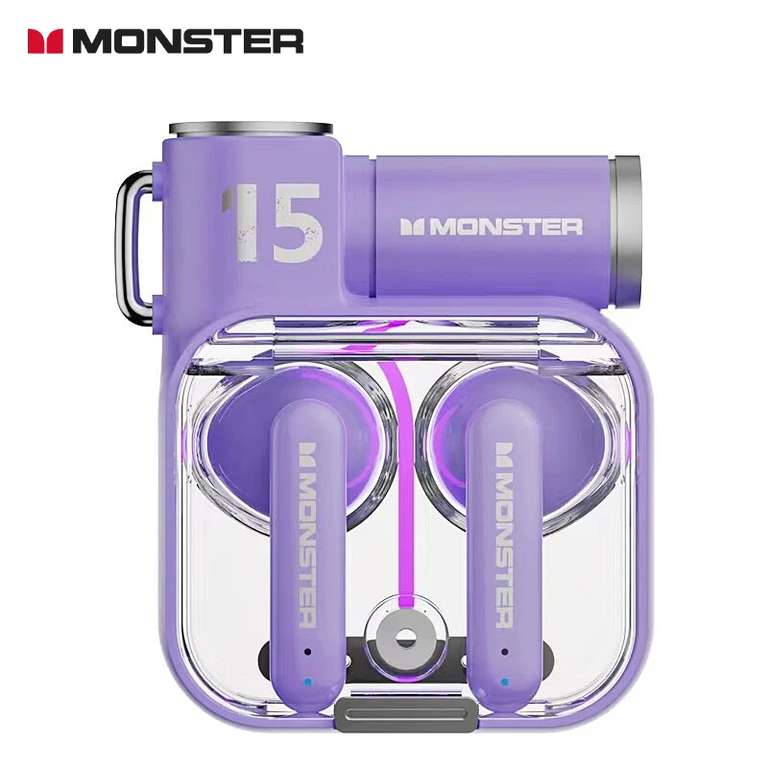 Original Monster XKT15 Wireless Bluetooth 5.3 Earphones Welcome