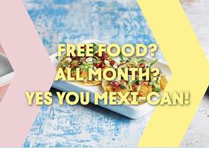 Mexicanuary at Wahaca restaurants - get a vegan street food dish free when you buy at least 1 other - Email sign up