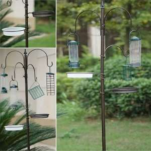 Bird Feeding Station with Hanging Feeders Seed Tray Water Bath Table £9.99 free delivery @ B&Q