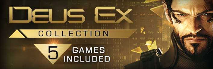 Deus Ex: Complete Collection PC - 5 complete games £7.33 @ Steam