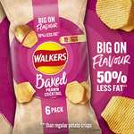 Walkers Oven Baked Prawn Cocktail Crisps 6 x 22g £1.51 each Min order 3 =£4.53 total, cheaper with Subscribe and Save @ Amazon