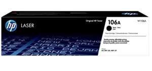HP 106A Original Toner Cartridge 107W W1106A Black (1000 sheet) w/ new customer code