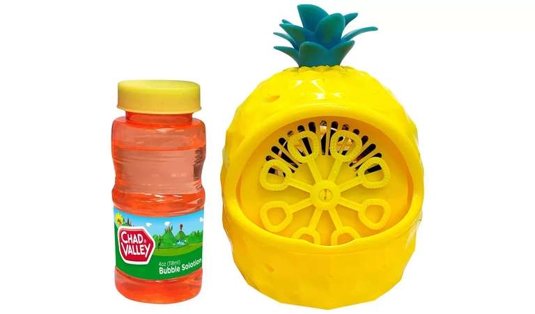 Chad Valley Pineapple Bubble Machine £9 free Click & Collect @ Argos