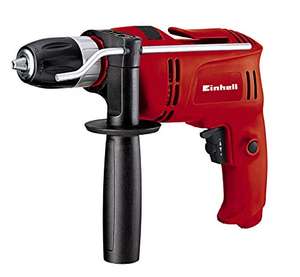 Einhell TC-ID 650 E Impact Drill | Hammer Drill With Auxiliary Handle, Speed Control, Percussion Hammer Drilling | 650W £24.99 @Amazon