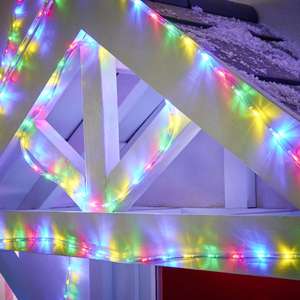Wilko Multicoloured Coloured LED Rope Light 15m - £12 + Free click and collect (Select Stores / Limited Stock) @ Wilko