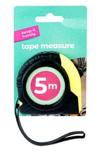 Tape measures, super glue, 4 way utility key, safety pins 6p each @ Tesco Highbury & Islington