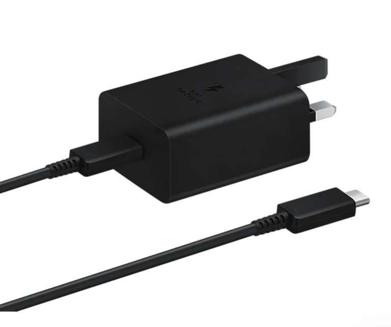 Samsung 45w Super Fast 2.0 Charger with USB C cable - £29 + Free Standard Delivery @ BT Shop