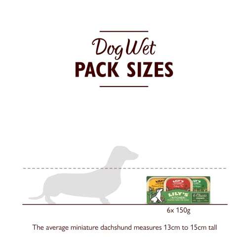 Lily's Kitchen Classic Dinners Multipack Wet Dog Food (6 x 150 g) £5.52 @ Amazon