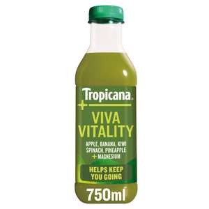 Tropicana Viva Vitality 750ml (Reduced to clear) 25p instore @ Sainsbury's Southampton Lordshill