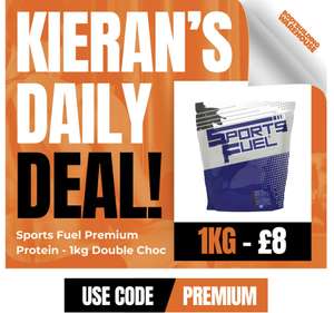 Sports Fuel Premium Protein 1kg with code