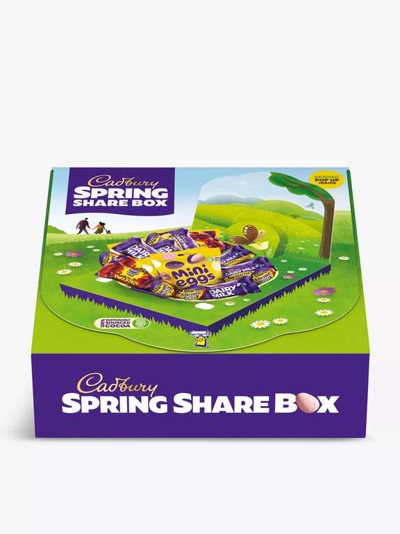 CADBURY Spring Share Box chocolate assortment 450g - free C&C