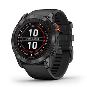 Garmin fēnix 7 Pro 47mm - GPS Multisport Smart Watch with Colour Display and Touch/Button Control, TOPO Maps