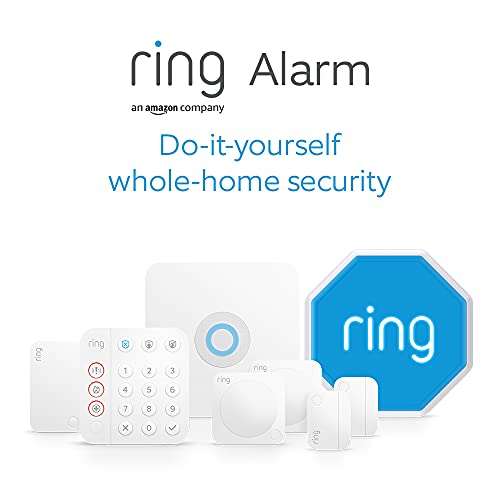 Ring Alarm 8 Piece Kit (2nd Generation) with Ring Alarm Outdoor Siren £229.99 @ Amazon