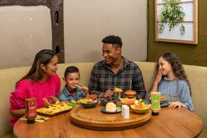 Kids eat free at Harvester (One Child's Meal with Every Adult Meal Purchased) – every Sunday via O2 Priority