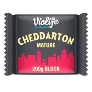 Violife Cheddarton Mature Vegan Cheese 200g