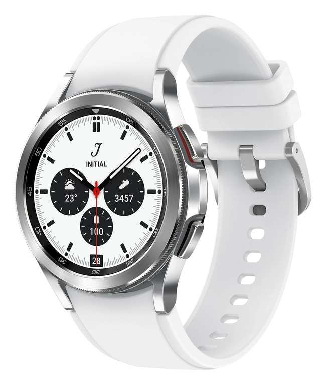 Samsung Galaxy Watch4 40mm 4G Excellent Condition Smart Watch (No Strap) £59.99 / Watch4 Classic Silver 4G 42mm - £69.99 With Code @ XS Only