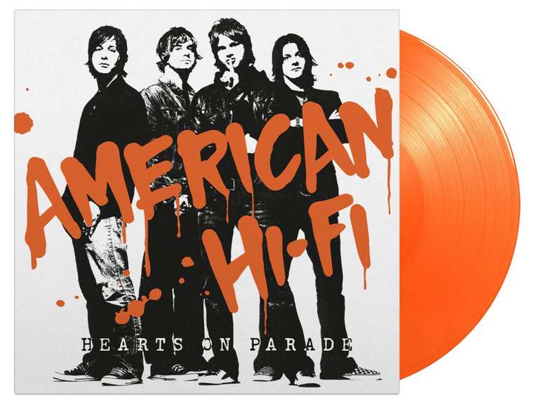 American Hifi Hearts On Parade Orange Vinyl - £9.05 @ Rarewaves