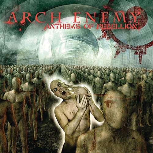 Arch Enemy Anthems Of Rebellion Coloured Vinyl Anthems Of Rebellion 2023) Color vinyl, Reissued, 12" vinyl sleeve-jacket