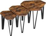 Vasagle Set of 3 Nesting Coffee Tables - Sold by Songmics Home UK