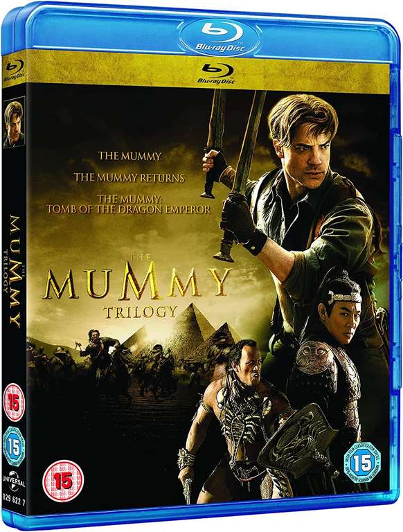 The Mummy Trilogy Blu Ray £4.99 @ Amazon