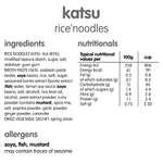 Itsu Katsu noodles (pack of 6)