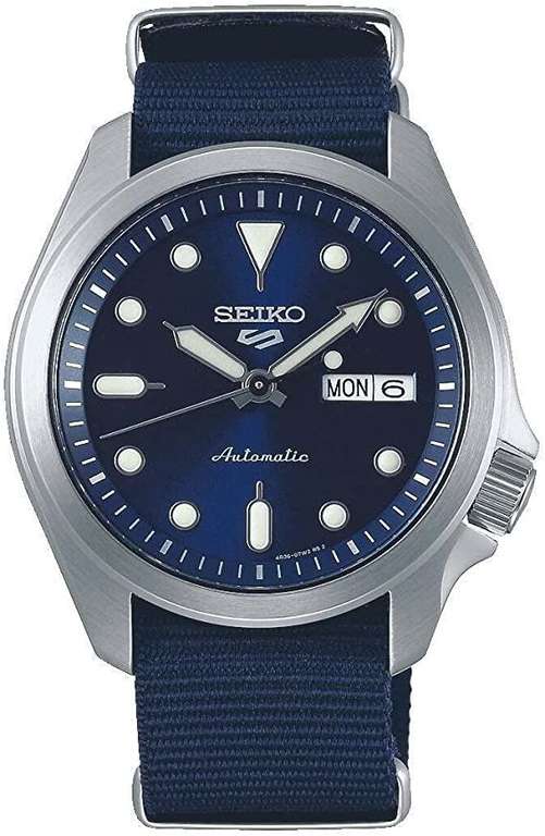 Blue Fabric Strap Watch Automatic £136 