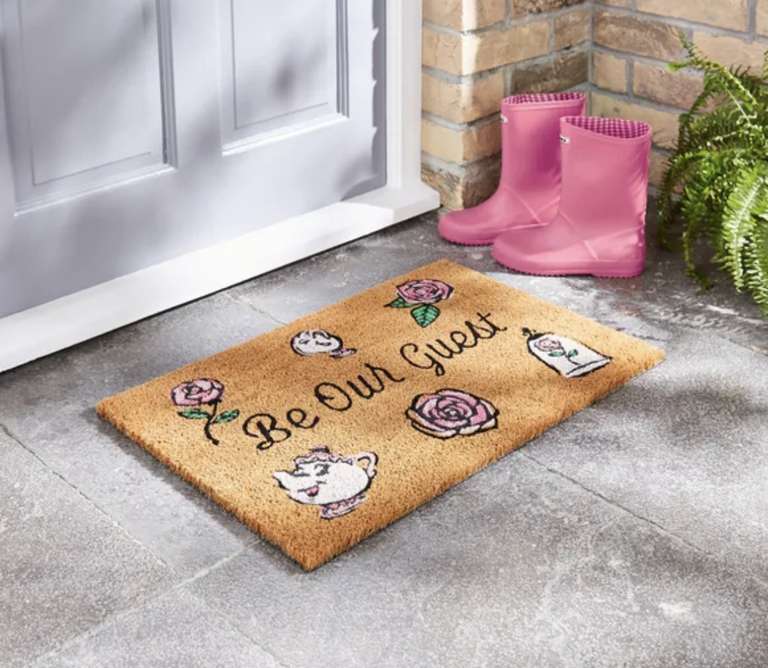 Star Wars & Disney design Doormats £6 each, 5 year guarantee, 6 designs + free click and collect @ Dunelm