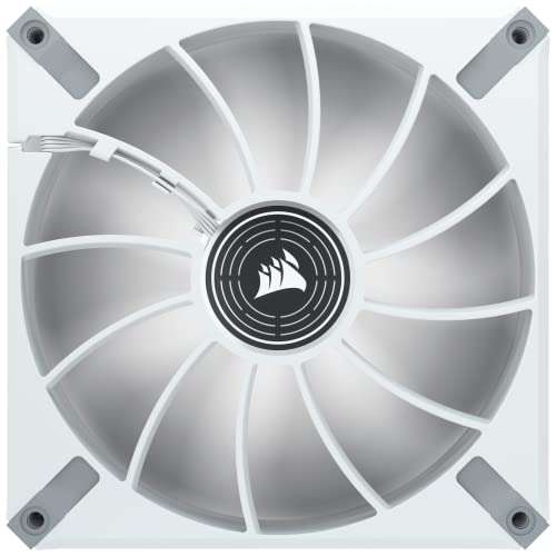 Corsair ML140 LED ELITE, 140mm White Fan (Corsair AirGuide Technology, Magnetic Bearing, Up to 1,600 RPM Single Pack £9.98 @ Amazon