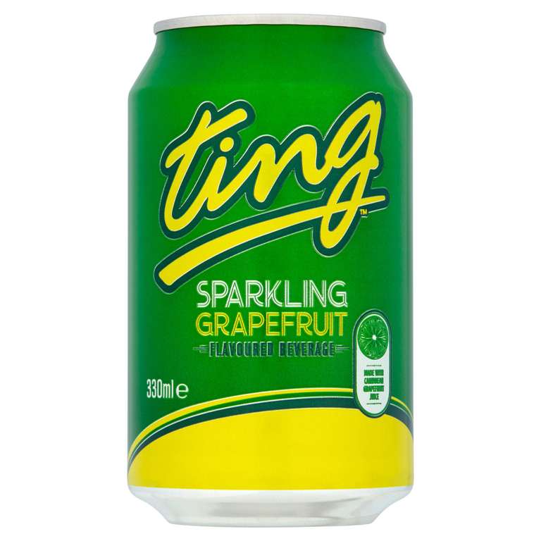 Ting Grapefruit Crush 330ml - 45p @ Sainsburys