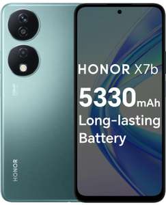 HONOR X7b Mobile Phone Unlocked, 108MP Triple Camera, 6.8" 90Hz Fullview Display, 6 GB+128 GB, Android 13, Dual SIM, Emerald Green