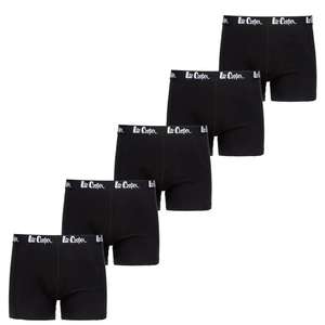 LEE COOPER Boxers 5 Pack (3 different packs) XS-4XL £10 + £4.99 delivery @ Sports Direct