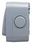 BG Electrical WP12-01 Single 2-Way Outdoor Weatherproof Switch, IP66 Rated, 20AX, Grey