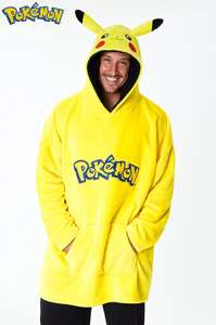 Pokemon Oversized Blanket Pikachu Hoodie - £32.99 sold by Get Trend fulfilled by Amazon
