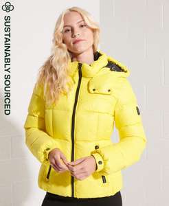 Superdry Womens Mountain Hooded Down Jacket w/code sold by Superdry